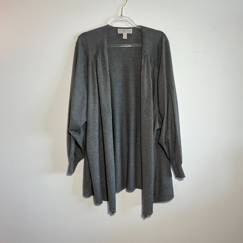 The Muses Lounge Gray Sweater Fits Medium and Large